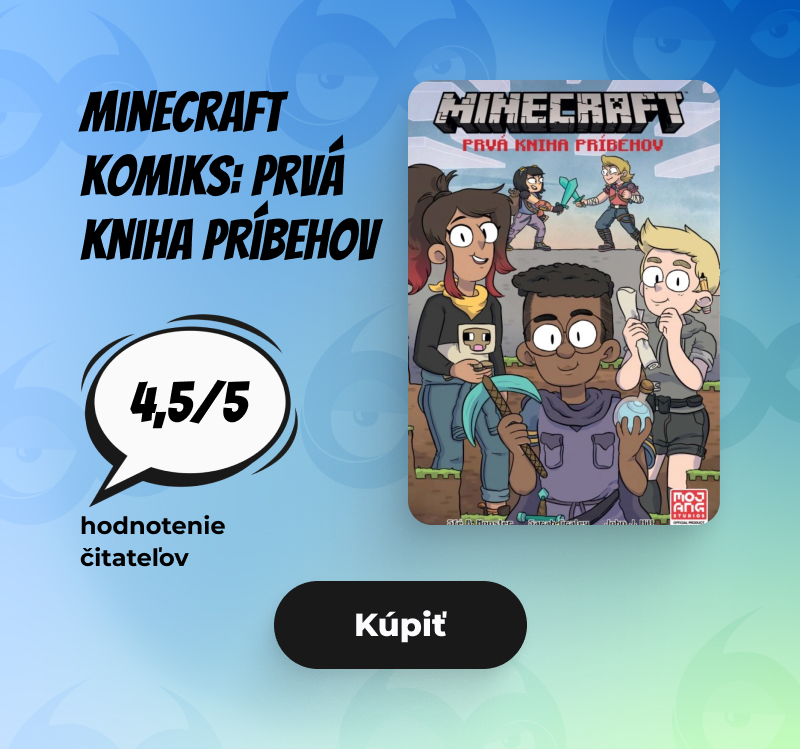darček za vysvedčenie pre deti 7-10 rokov minecraft komiks